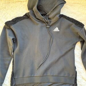 Adidas Black Hoodie with Logo